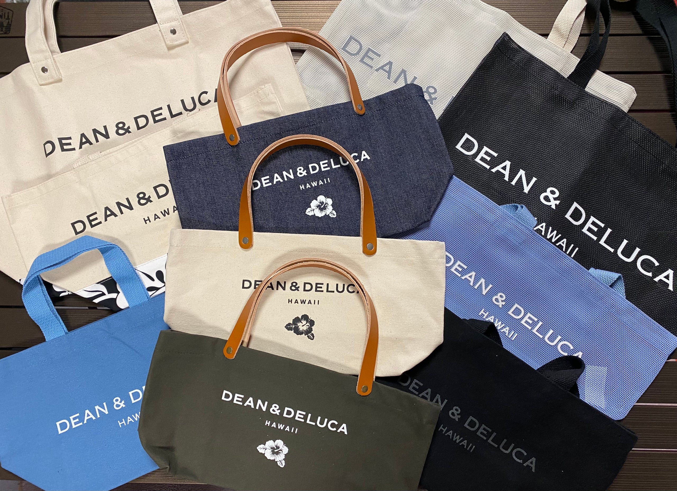 DEAN＆DELUCA ハワイ限定 ディーン＆デルーカ メッシュトートバッグ 